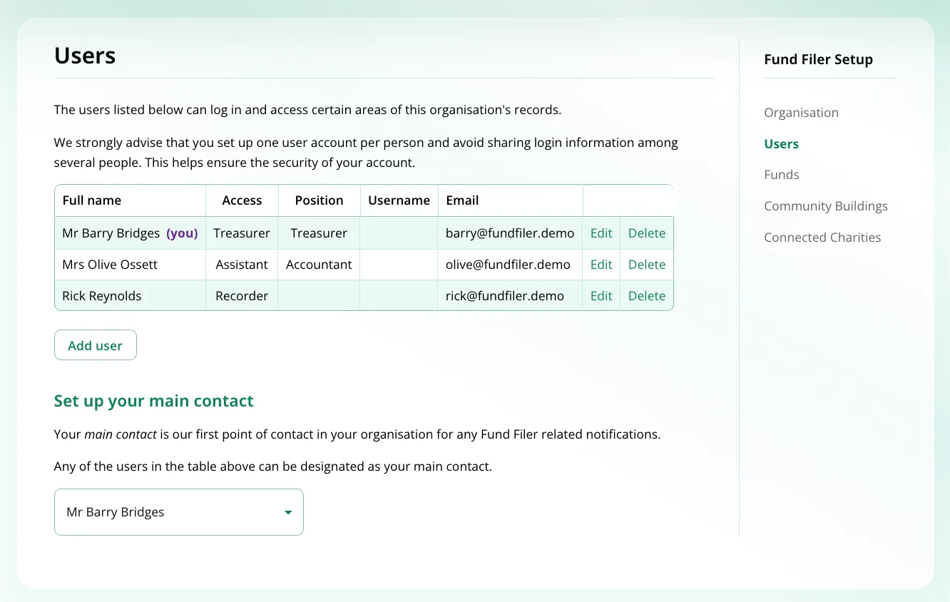 User Setup 05.10.26